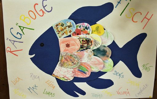 Rägeboge-Fisch